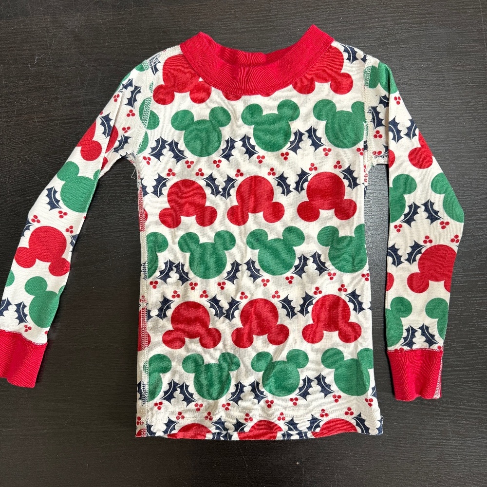 Mickey Mouse Disney Long Sleeve Pants PJ Set